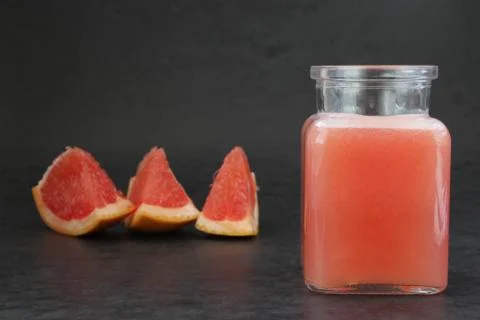 Grapefruit smoothie Stock Photos