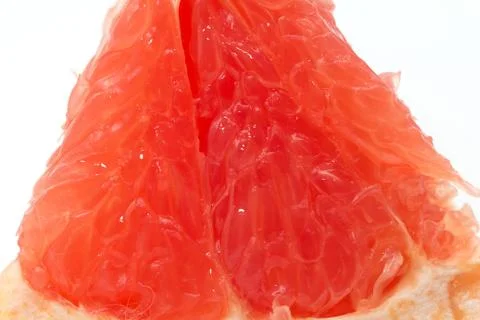 Grapefruit on a white background Stock Photos