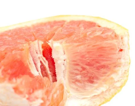 Grapefruit on a white background Stock Photos