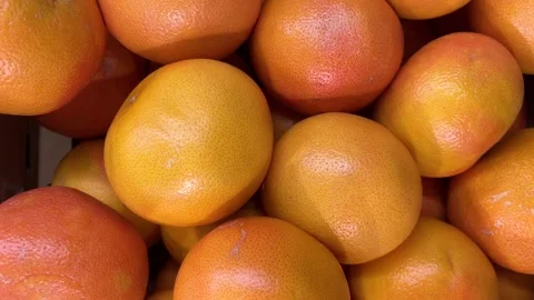 Grapefruits exposed as background Stock Footage 300575622