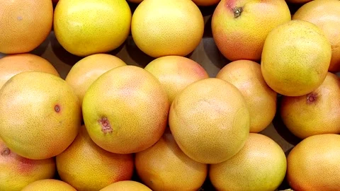 Grapefruits pattern for decoration, design and advertising. Stock Footage 257781248