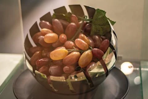 Grapes close-up in soft focus Stock Photos
