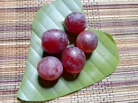 Grapes fruit Stock Photos