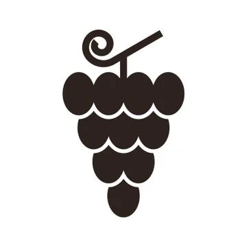 Grapes icon Stock Illustration