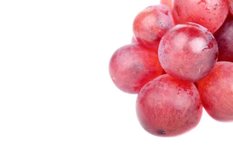 Grapes isolated Stock Photos