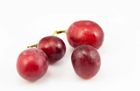 Grapes isolated on white background Stock Photos