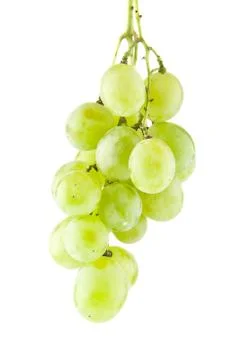Grapes isolated on white background Stock Photos