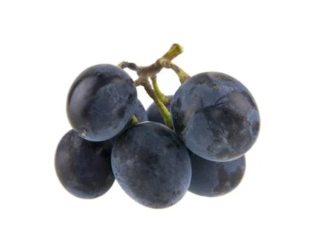 Grapes isolated on white background Stock Photos