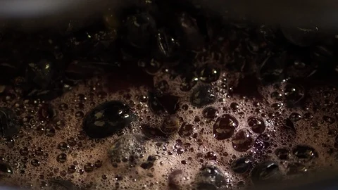 Grapes juice during processing. Stock Footage 102377834