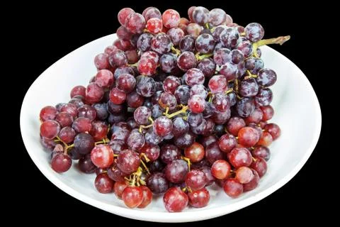 Grapes red seedless Stock Photos