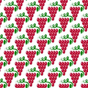 Grapes Seamless Pattern. Vine Background Grapes Seamless Pattern. Vine Bac... 스톡 사진