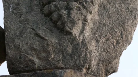 Grapes on a Stone 库存影片 58683676