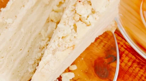 Grapes with tea and cake Vídeos de archivo 57749532