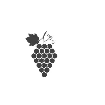 Grapes vector icon illustration design Stock Illustration
