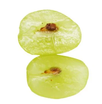 Grapes on a white background. macro Stock Photos