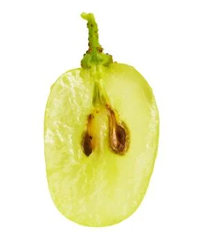 Grapes on a white background. macro Stock Photos