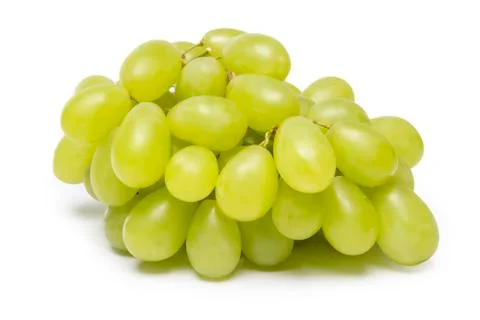 Grapes on white Stock Photos