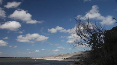 Grapevine Lake in Grapevine Texas. Stockbeeldmateriaal 68595513