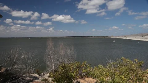 Grapevine Lake in Grapevine Texas. Stockbeeldmateriaal 68595527