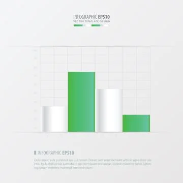 Graph and infographic design Stock Illustration