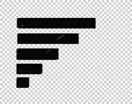 Graph bars side ways drawing illustration animation with transparent background Stock Footage 42450254