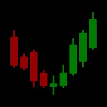 Graph chart of stock. Stock Illustration