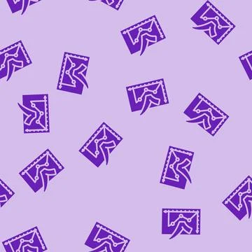Graph check mark glyph vector seamless pattern イラスト素材