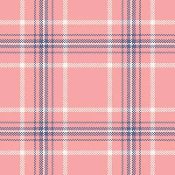 Graph check seamless tartan, post textile vector pattern. T-shirt plaid tex.. Stock Illustration