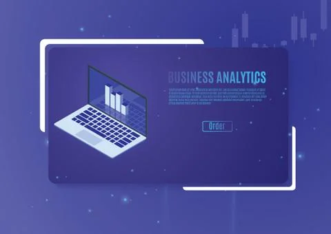 Graph of cryptocurrency. graphics and analytics of cryptography. vector Stock Illustration