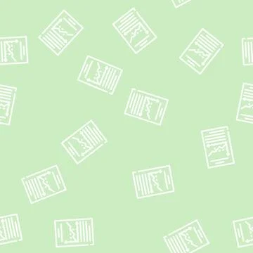 Graph data science line vector seamless pattern イラスト素材