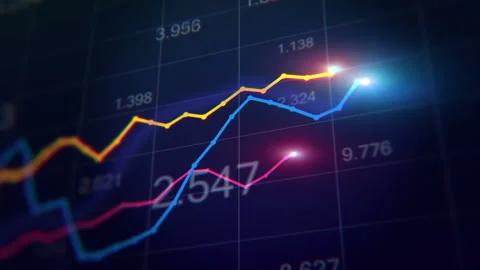Graph diagram animation Stock-Footage 155398706