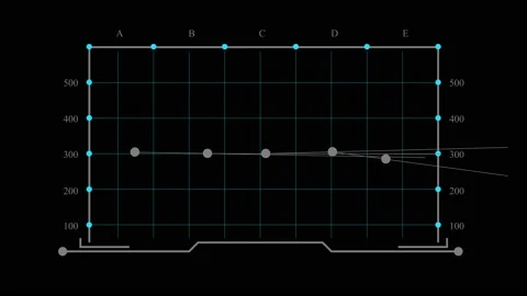 Graph element showing data and progress. Financial statistics element	 Stock Footage 201580312