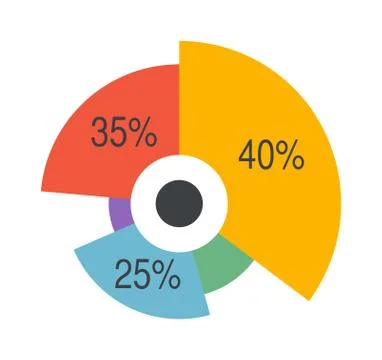 Graph elements vector illustration Illustrazione stock
