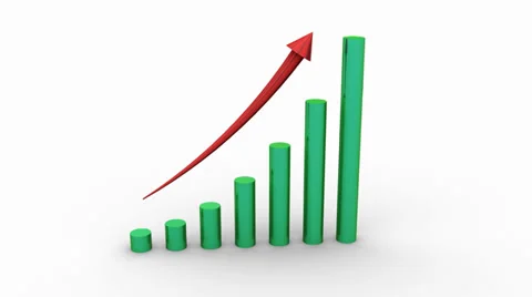 Graph up Stock Footage 30493387