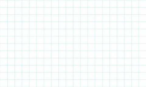 Graph grid paper background vector. Stock Illustration