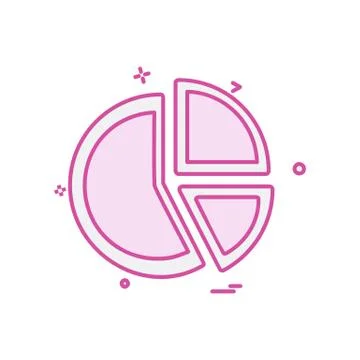 Graph icon design vector 스톡 일러스트