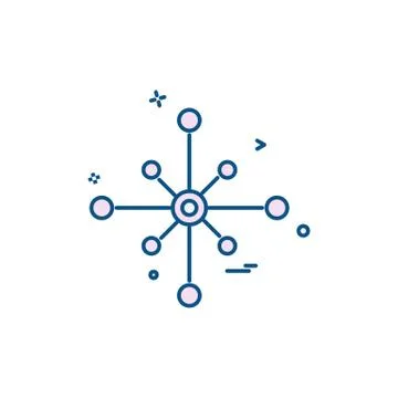 Graph icon design vector Stockillustratie