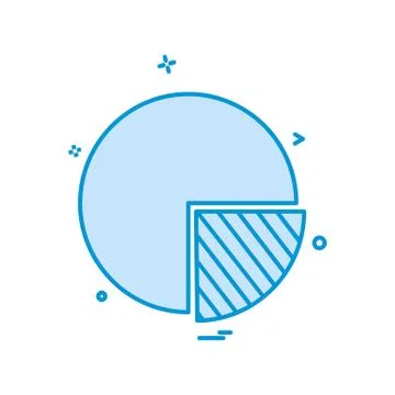 Graph icon design vector イラスト素材