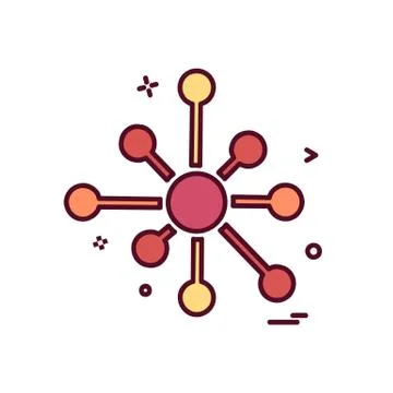 Graph icon design vector 스톡 일러스트