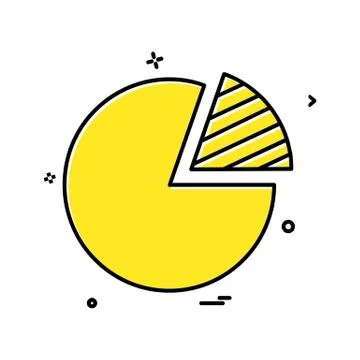 Graph icon design vector 스톡 일러스트