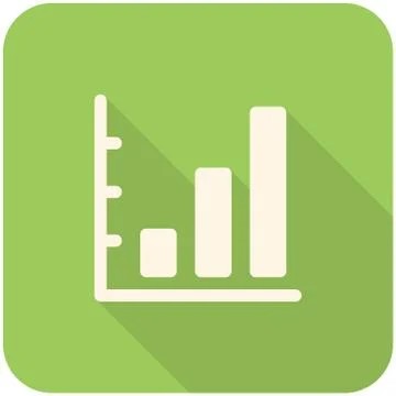 Graph Up icon Stock Illustration