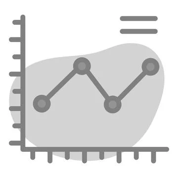 Graph Icon. User interface Vector Illustration, As a Simple Vector Sign and.. Stock Illustration