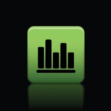 Graph icon web Illustrazione stock