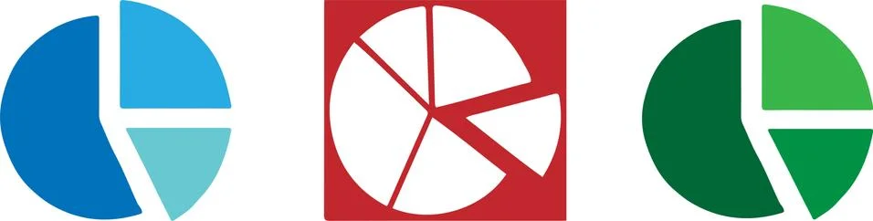 Graph icon on white background Stock Illustration