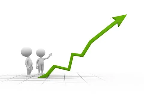 Graph Illustrazione stock