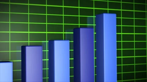 Graph line animation Video stock 12269365