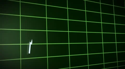 Graph line going up Stock Footage