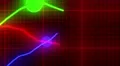 Graph line graph points neon business finance chart data figures statistics 4k 4k or 4k+ Resolution