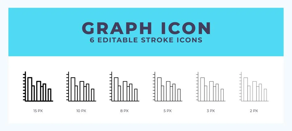 Graph line icon. For web. And mobile app. Vector illustration. 스톡 일러스트