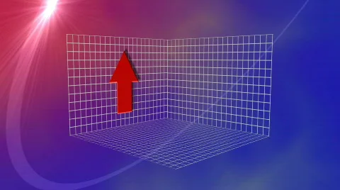 Graph Up (Loopable) Stock Footage 292440